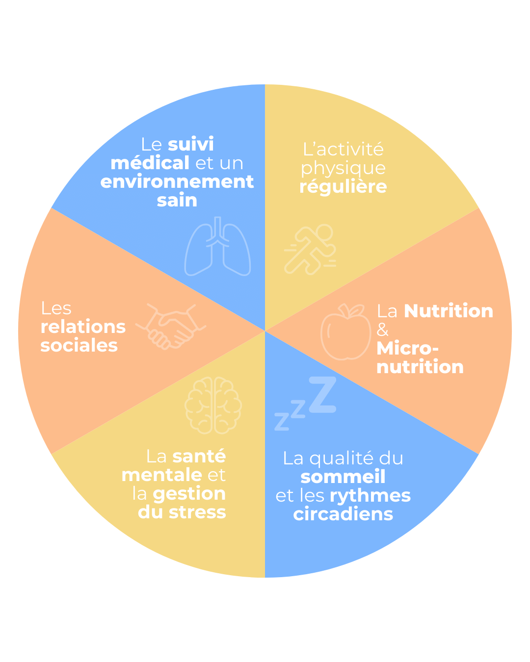 Les 6 piliers de la longévité